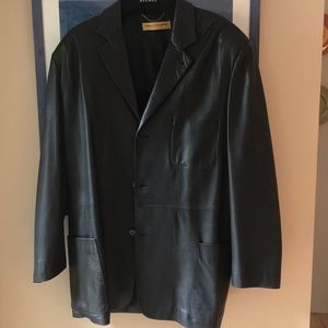 Leather Blazer